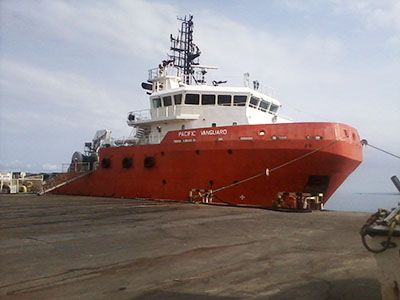 Fiscalising a Vessel and Storage tank by our surveyor.